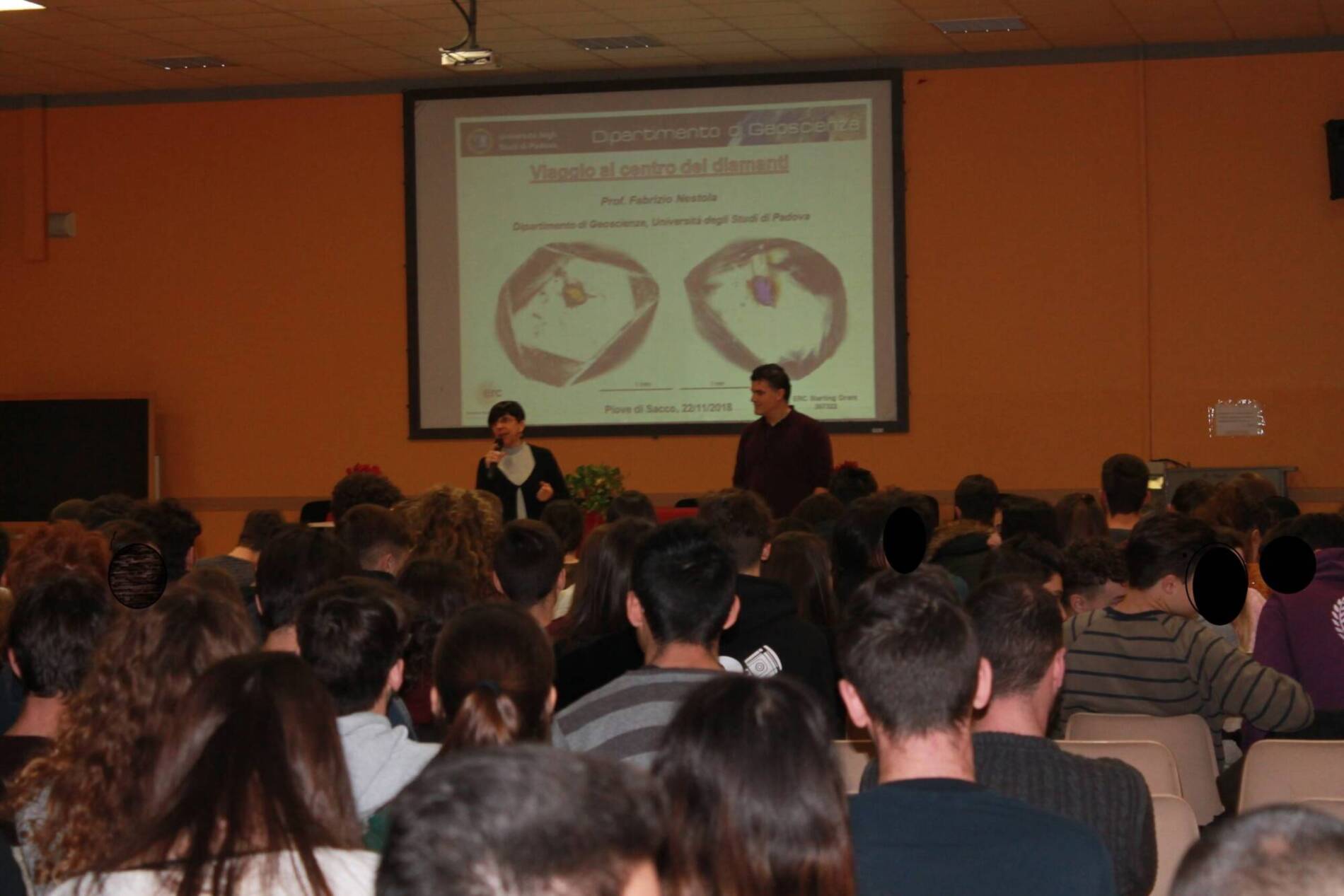 Lectio Magistralis “Viaggio al Centro della Terra” 22 novembre 2018