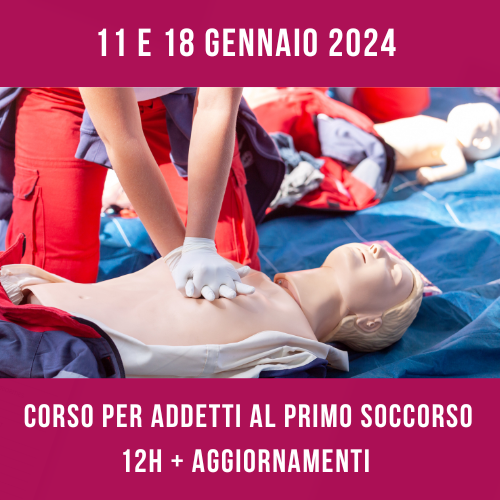11e 18 GEN – Corso per addetti al primo soccorso e aggiornamenti per aziende del gruppo BeC